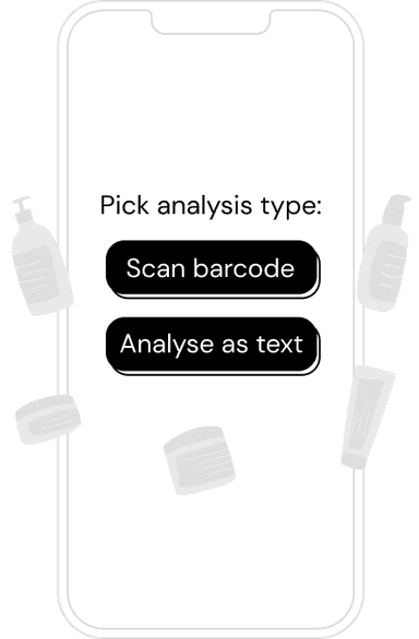pick analysis type screen example